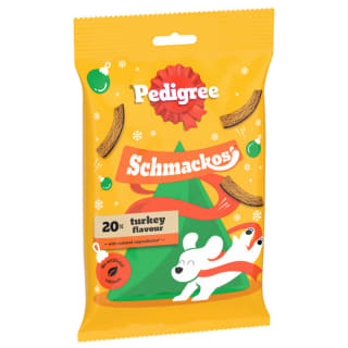 Pedigree Christmas Schmackos Turkey 20pk