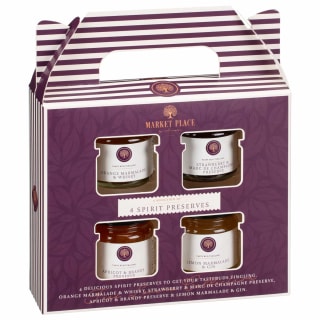 Market Place by Hampton Selection of Spirit Preserves 4pcs