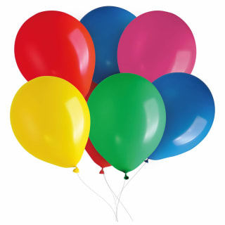 Coloured Party Balloons 20pk