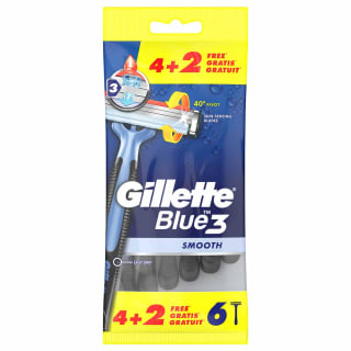 Gillette Blue Smooth Razors 6pk