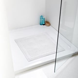 Addis Shower Mat - White