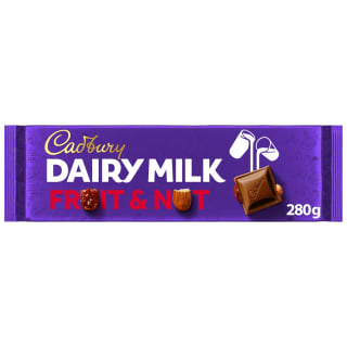 Cadbury Dairy Milk Fruit & Nut 280g