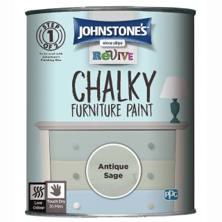 Johnstone's Revive Chalky Furniture Paint - Antique Sage