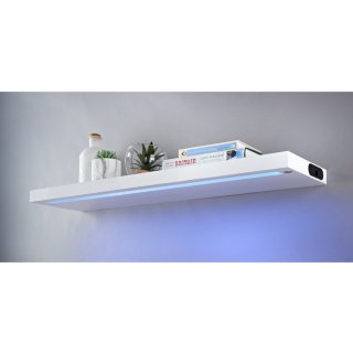 Alaska LED Light Shelf 80cm - Blue
