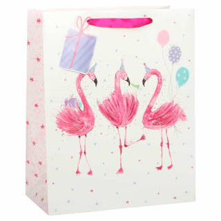 Animal Gift Bag - Flamingo