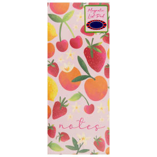 Magnetic List Pad - Fruits