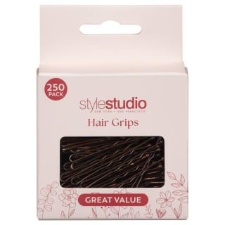 Style Studio Hair Grips 250pk - Brunette