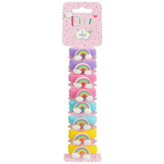 Ella Hair Ponios 8pk - Rainbows