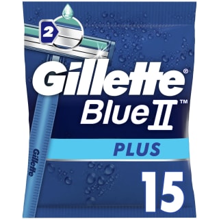 Gillette Blue II Plus Razors 15pk