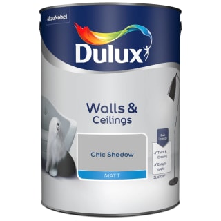 Dulux Walls & Ceilings Matt Paint 5L - Chic Shadow