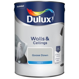 Dulux Walls & Ceilings Matt Paint 5L - Goose Down