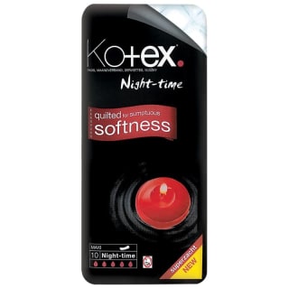 Kotex Night Pads 10pk