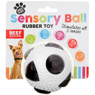 382939-340166-the-pet-shop-sensory-ball-beef-flavoured-rubber-toy-black