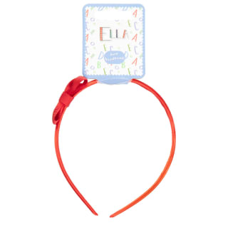 Ella School Hair Accessories Headbands 3pk - Red