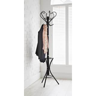 Spaceways Padstow Metal Coat Stand - Black