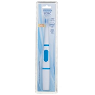 Crystal Battery Operated Sonic Toothbrush - Blue
