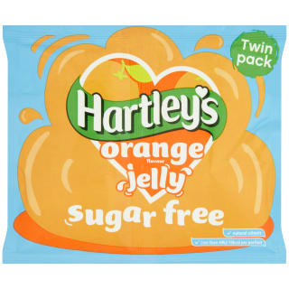 Hartley's Sugar-free Jelly Twin Pack 23g - Orange