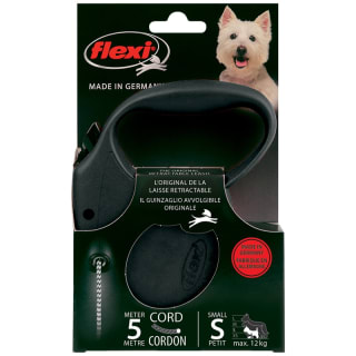 Flexi Dog Lead 5m - Small - Black