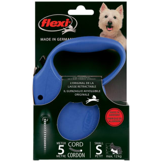 Flexi Dog Lead 5m - Small - Blue