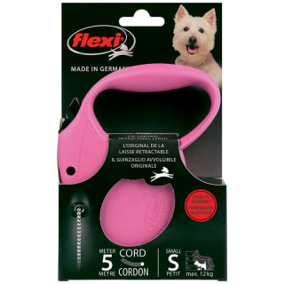 Flexi Dog Lead 5m - Small - Pink