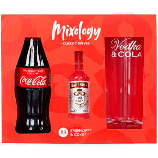 Mixology Classic Serves Smirnoff & Cola Gift Set