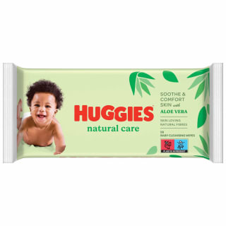 Huggies Natural Care Baby Wipes 56pk