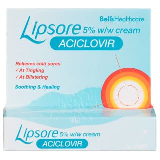 Lipsore Cold Sore Cream 2g
