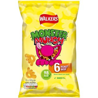 Monster Munch Roast Beef 6pk