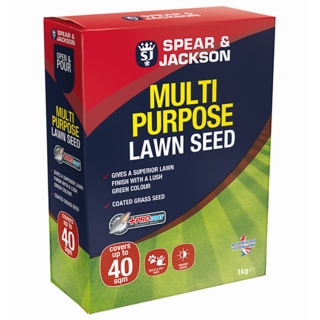 Spear & Jackson Multi-Purpose Lawn Seed 1kg
