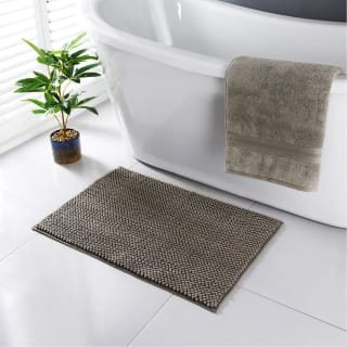 Signature Microfibre Noodle Bath Mat - Grey
