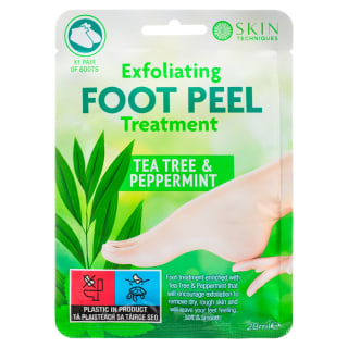 Skin Techniques Exfoliating Foot Peel - Tea Tree & Peppermint