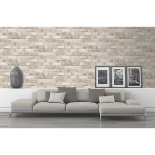 Glitter Brick Wallpaper - Natural