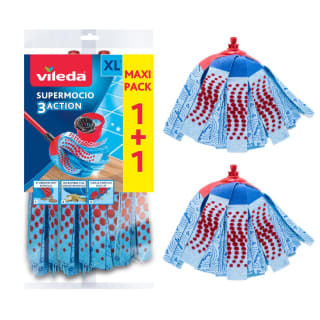 Vileda Supermocio 3 Action XL Refill 2pk