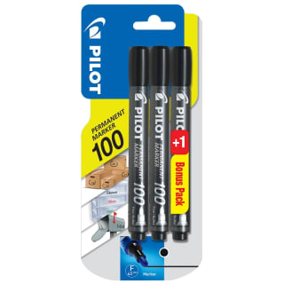 Pilot Permanent Markers 2 + 1 Bonus Pack