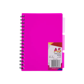 A5 Project Book - Pink