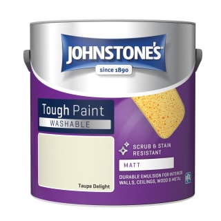 Johnstone's Washable Matt Paint 2.5L - Taupe Delight