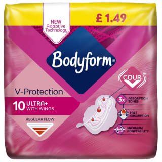 Bodyform Ultra Normal Pads with Wings 10pk