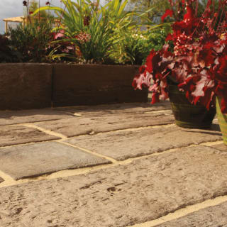 Stone Sleeper 600 x 250cm - Brown