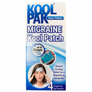 Koolpak Migraine Kool Patch 4pk