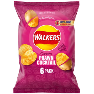 Walkers 6pk - Prawn Cocktail
