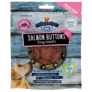 Fisherman's Dog Treats 100g - Salmon Buttons
