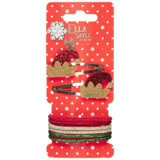 Ella Style at Christmas Elf Clips & Elastic Set