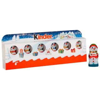 Kinder Xmas Chocolate Figures 6pk