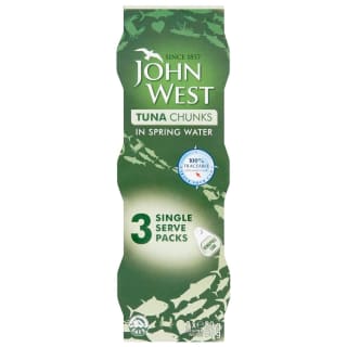 John West Tuna Chunks in Spring Water 3 x 80g