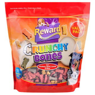 Reward Dog Treats 700g - Crunchy Bones