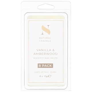 Scented Wax Melts 8pk - Vanilla & Amberwood