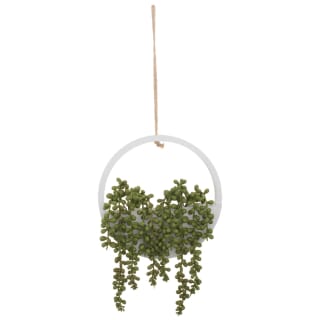 Round Wooden Hanging Foliage