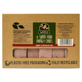 Super Food Energy Cakes 6pk - Apple & Blackcurrant