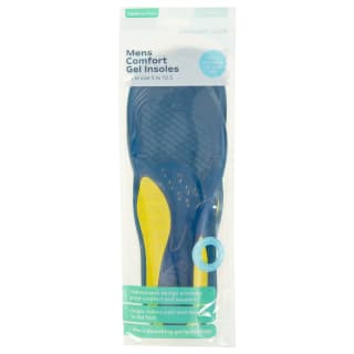 Care Essentials Men's Comfort Gel Insoles 2pk