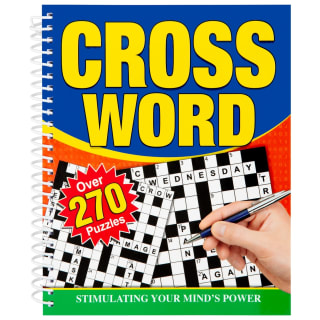 Large Print Puzzle Book - Crossword